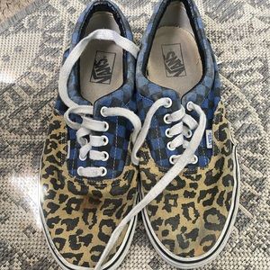 Cheetah print vans